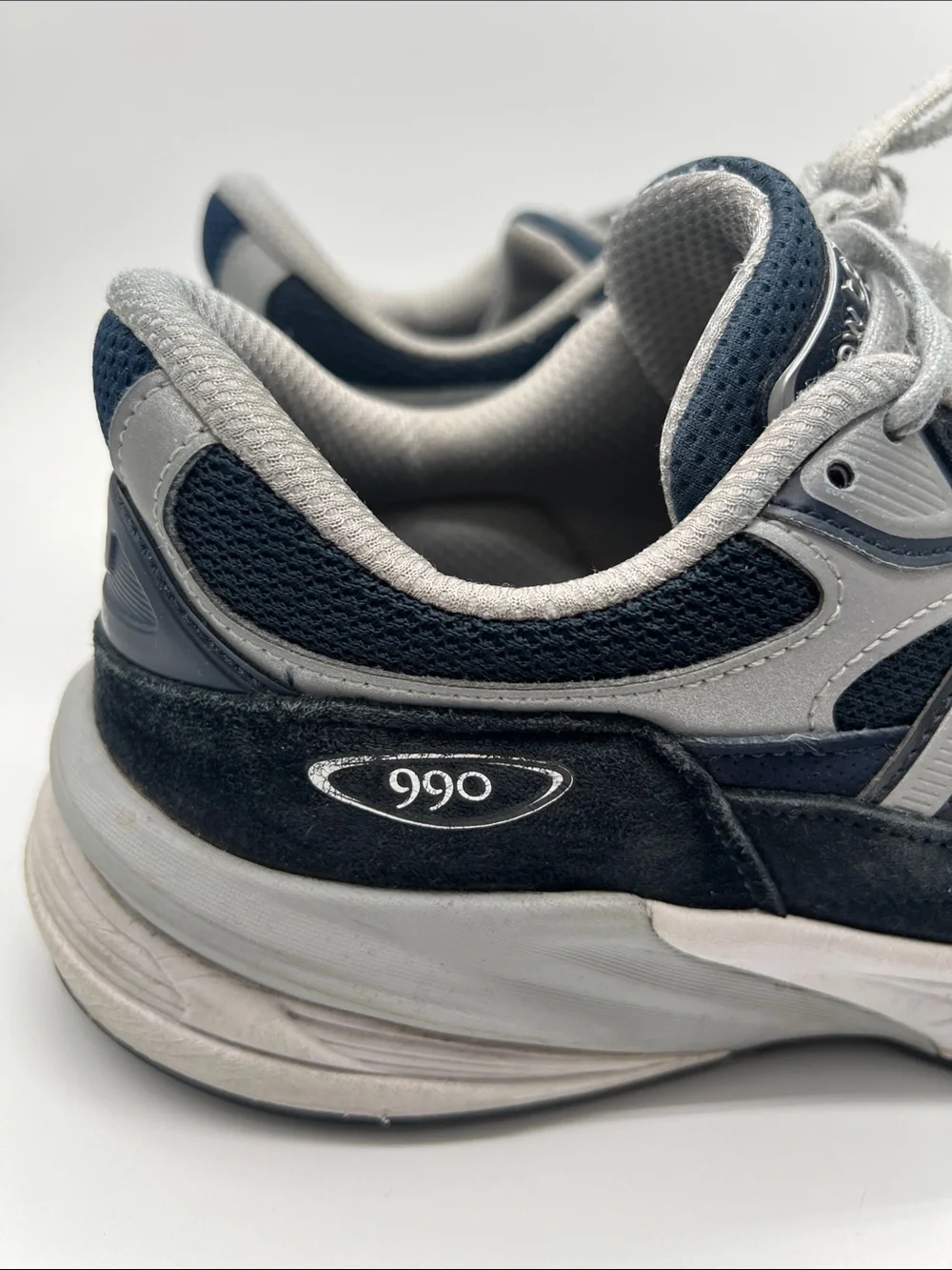 New Balance Men's 990 Sneaker Navy Suede Mens Size 10.5 990NV6 USA